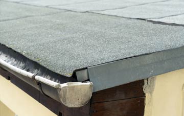 repair or replace Waterfoot flat roofing?